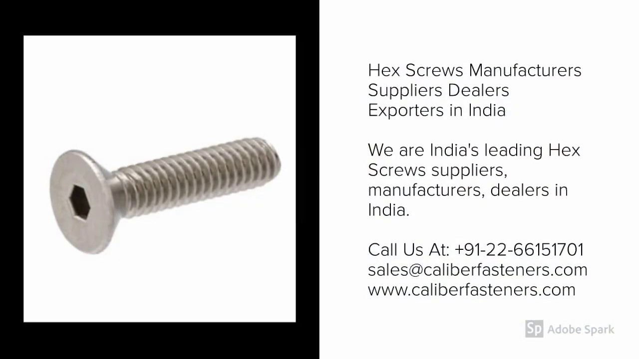 Fasteners Manufacturers Suppliers Dealers in Mumbai India Caliber