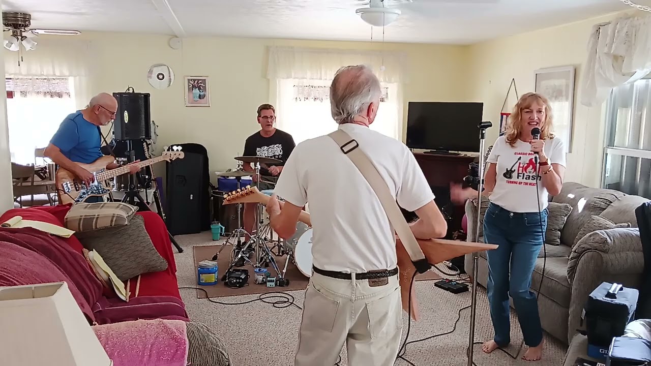 hot flash band    crazy Little thing called Love    Jenny Jenny