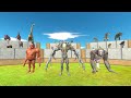 Scourge + Goro + Hill Giant vs All Factions - Animal Revolt Battle Simulator