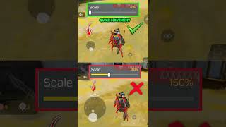 💯 Best Pro Joystick size settings in CODM BR 🔥Codm Settings Tutorial 😎 #shorts #codmbr #codmiphone