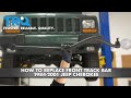 How To Replace Front Track Bar 1997-2001 Jeep Cherokee