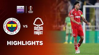 Fenerbahce 0-3 Nottingham Forest | Europa League 25/26 Match Highlights