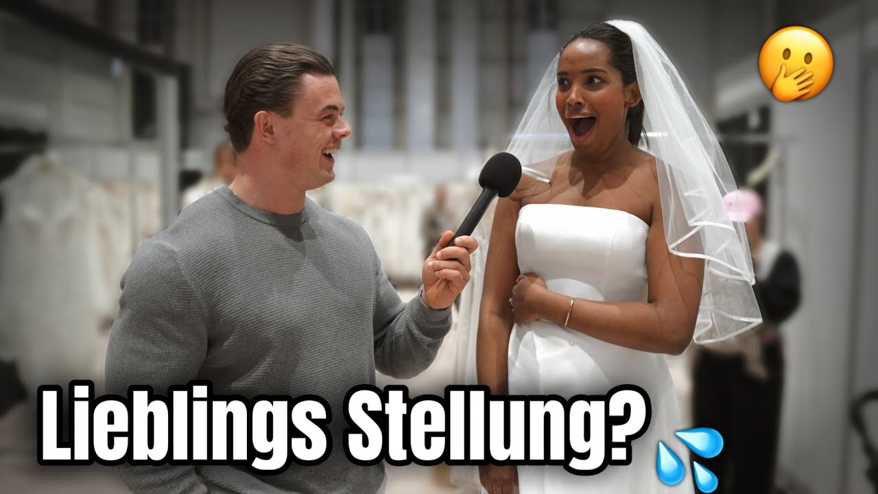 Ich stürme die Hochzeitsmesse! Bodenlose Umfrage in Hamburg