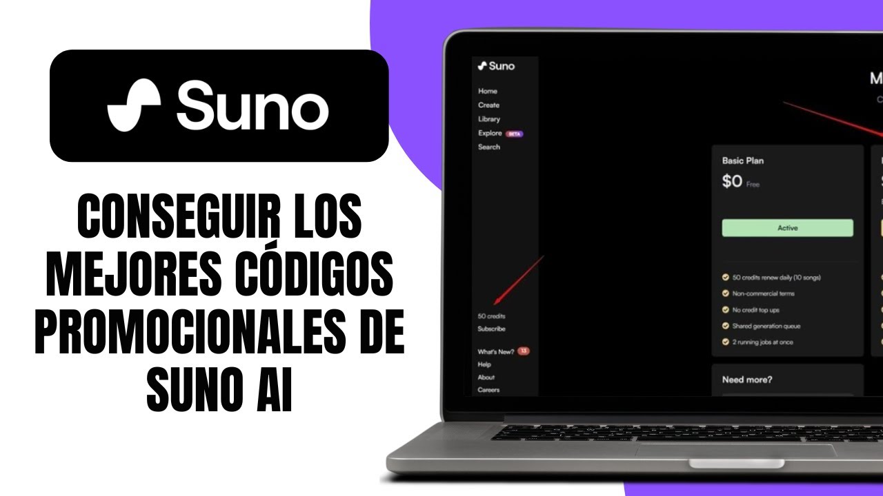 Suno Promo Code Cómo CONSEGUIR Los Mejores Códigos Promocionales De SUNO AI - YouTube