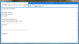 Ceil function c code example
