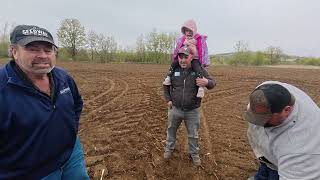 Friendly competition. Test plot day