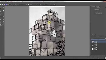 Blender And Krita Tutorial Part 6 (Combine Traditional And Digital Art)