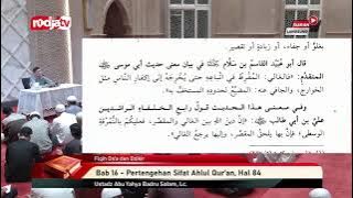 [LIVE] Ustadz Abu Yahya Badru Salam, Lc. - Fiqih Do'a dan Dzikir