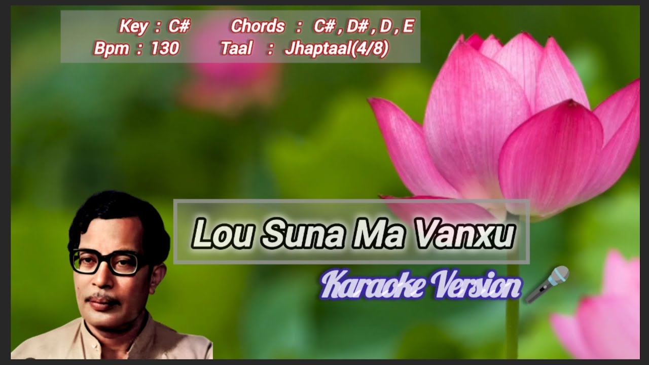 Lou Suna Ma Vanxu | Karaoke Version 🎤 | Narayan Gopal | Gopal yonjan | @NagendraRai 