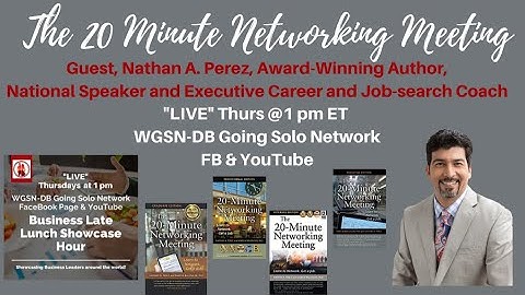 The 20 Minute Networking Meeting