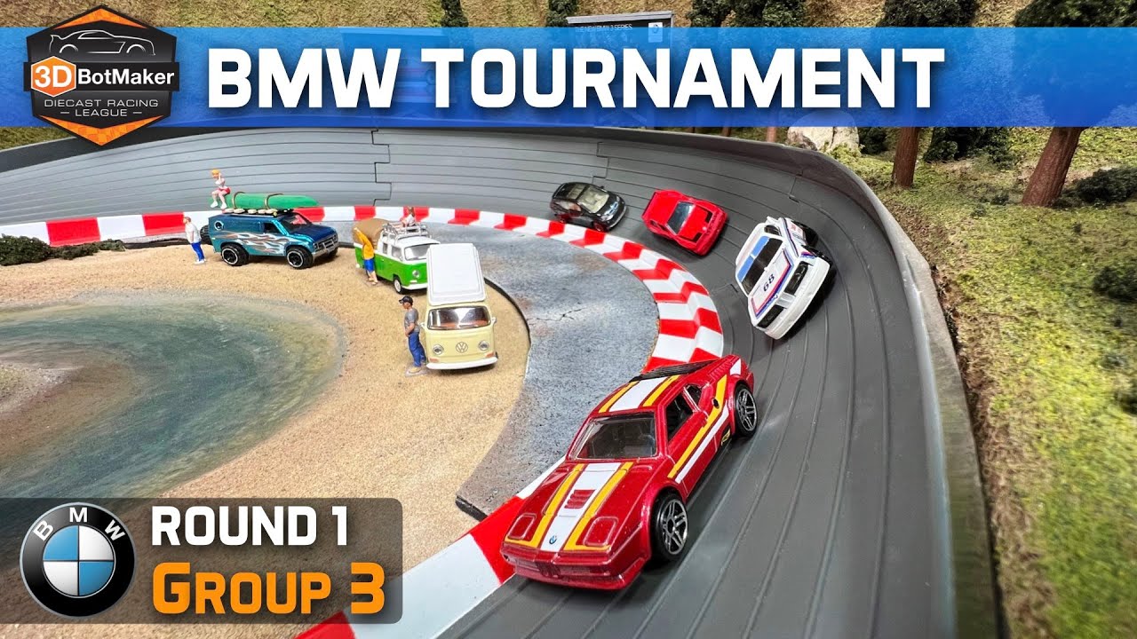 BMW Tournament (Round 1 Group 3) Diecast Car Racing