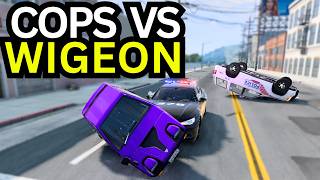 COPS but I use a Wigeon! in BeamNG