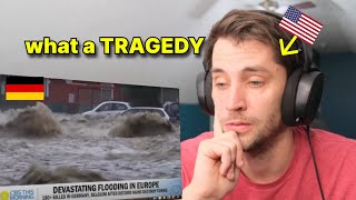 American reacts to The 2021 German Flood