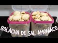 Bolacha de Sal Amoníaco. Rute Alves.