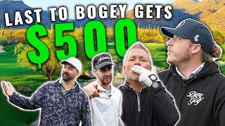 Last Man To Bogey Wins $500!