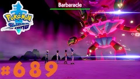 Pokemon Sword Shiny Dynamax Barbaracle Raid & Catch