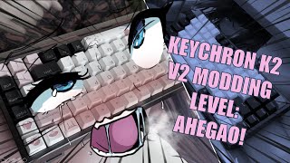 Custom modded Keychron K2 V2 | Gateron Reds