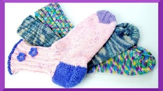 SOCKEN STRICKEN FÜR ANFÄNGER - Anleitung