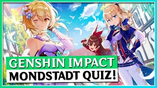 How Well do you Know Genshin Impact? - Mondstadt Quiz