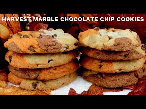 Harvest Marble Chocolate Chip Cookies by Two Sisters Crafting