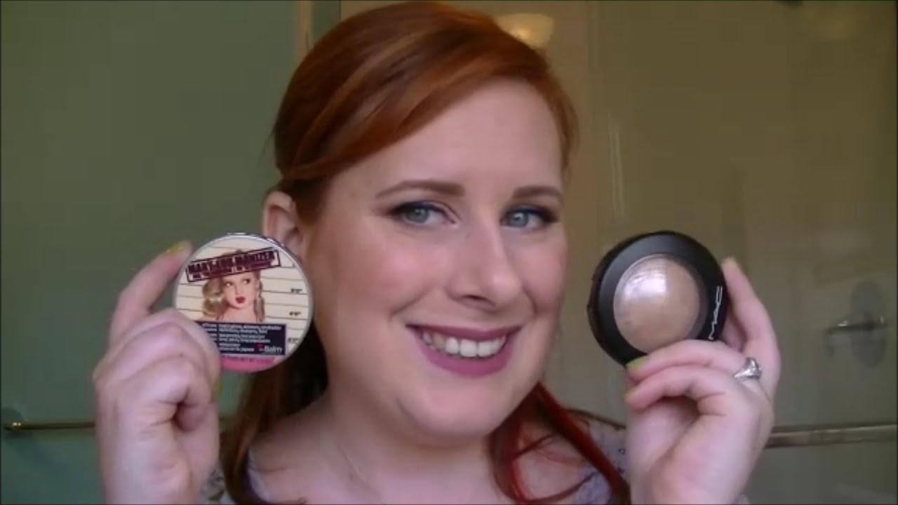 Mac Soft And Gentle Vs Mary Lou Manizer M.A.C. Mineralize Skinfinish Soft and Gentle Vs. TheBalm Mary-Lou