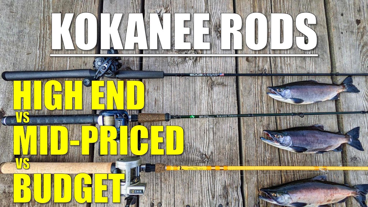 best kokanee fishing rod red and reel Kokanee Rod Comparison: High end vs Mid-priced vs Budget