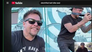 Electrified Spike bait bike seat 😂