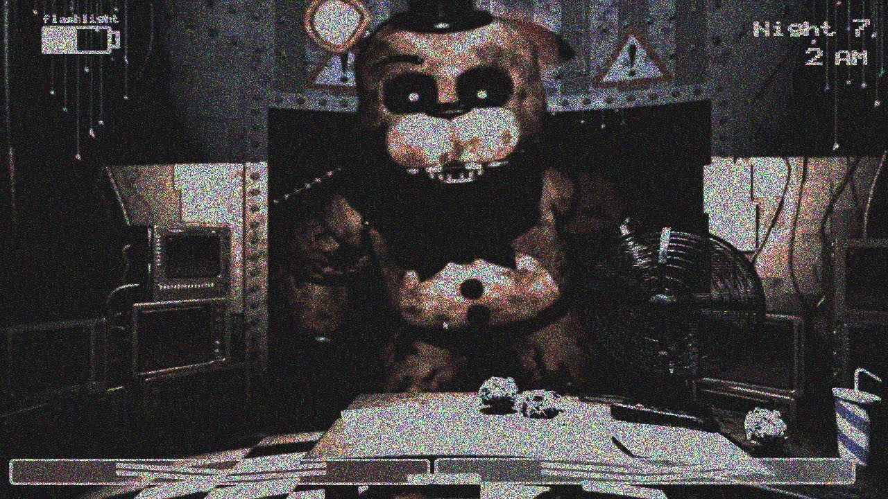 Ignited Freddy In FNAF2 |