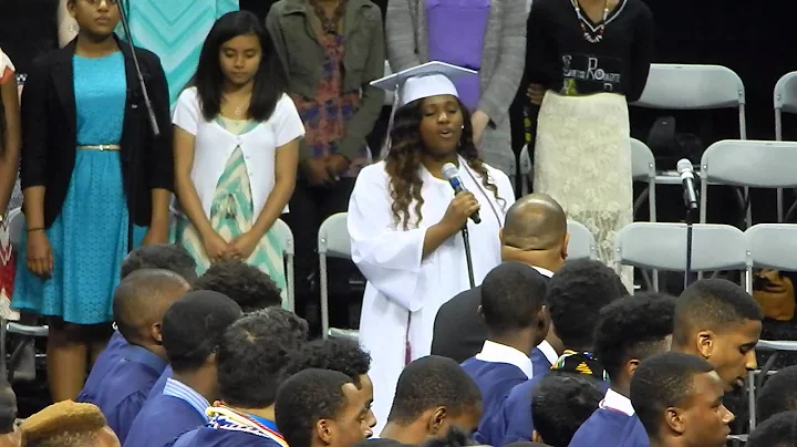 National Anthem sung by Jasmine Graham BHS Class o...