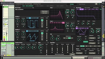 Ableton Clip Automation of Elektron Overbridge Analog Four