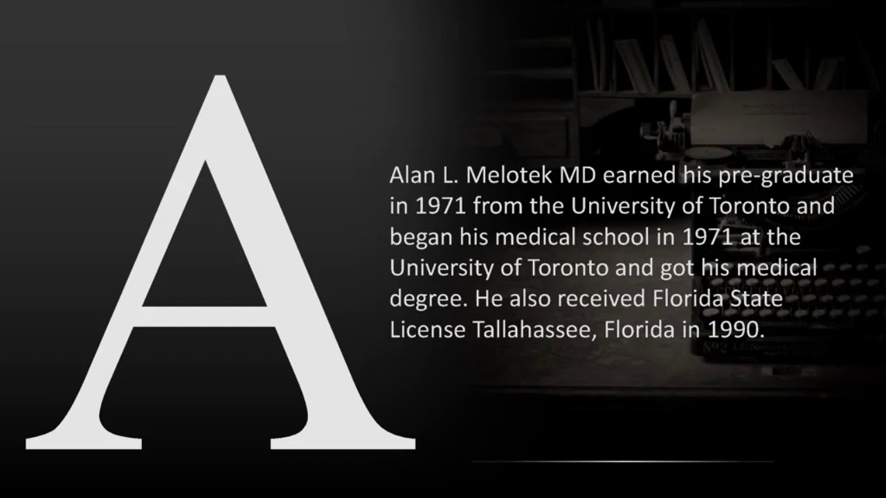Dr. Alan L. Melotek – Family Medicine Specialist Dr. Alan L. Melotek – Family Medicine Specialist