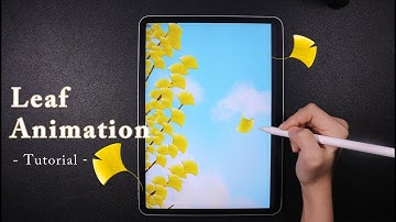 Tutorial | How To Make Falling Leaf Animation in Procreate