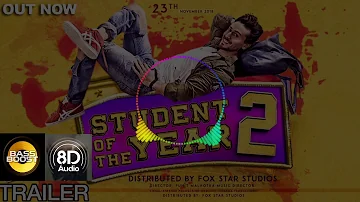 Mumbai Dilli Di Kudiyaan | 8D Bass Boosted | Student Of The Year 2 | Tiger,Tara,ananya