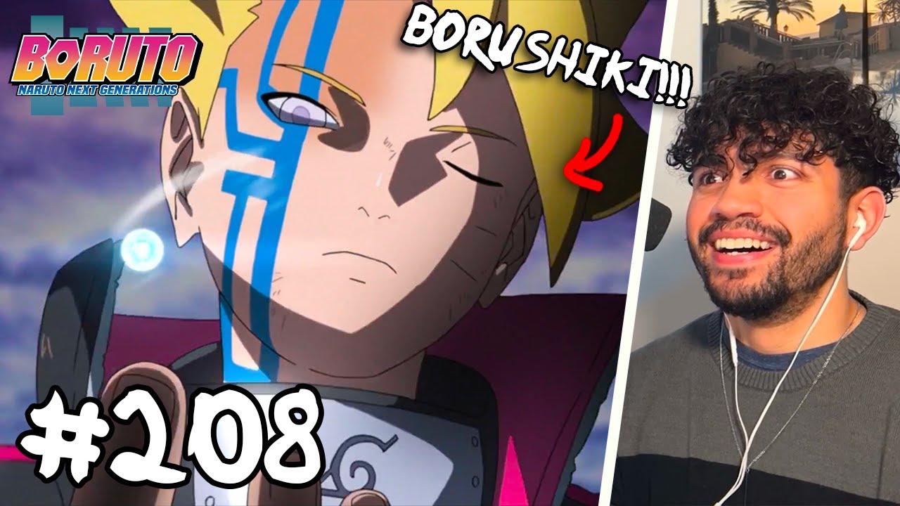 Borushiki Finally Awakens and Destroys Boro! (Boruto Episode 208 Short  Review)