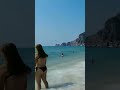 🌊 The Water Was Too Good 😍 #SeaSwim #BeachEscape #SummerFun