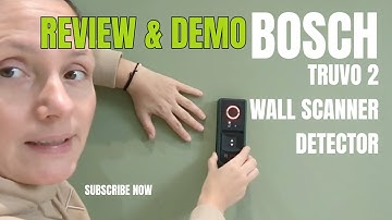 Bosch Truvo 2 Wall Scanner Review | How It Works + Live Wire & Metal Detection Demo