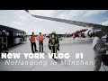 Notlandung in München | NEW YORK VLOG #1