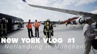 Notlandung in München | NEW YORK VLOG #1