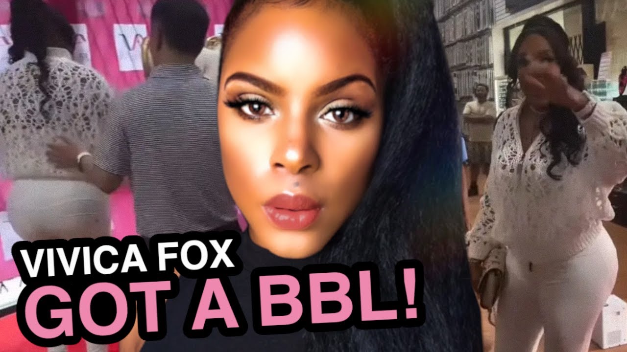 60-Year-Old Vivica Fox ALLEGEDLY Celebrates Getting A BBL!