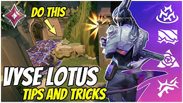 Vyse Lotus Lineups and Setups - Tips and Tricks Valorant