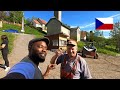 Village Tour Interacting With Locals With Slivovice | Czech Republic 🇨🇿