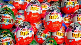 ? LIVE || Satisfying Video || Lot Of Kinder Joy Chocolate ASMR