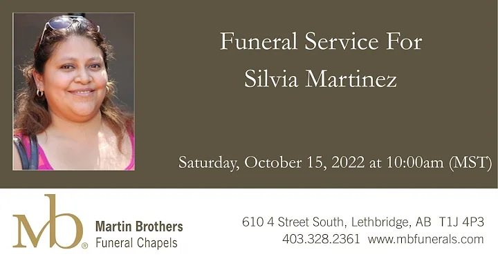 Funeral Service for Silvia Martinez