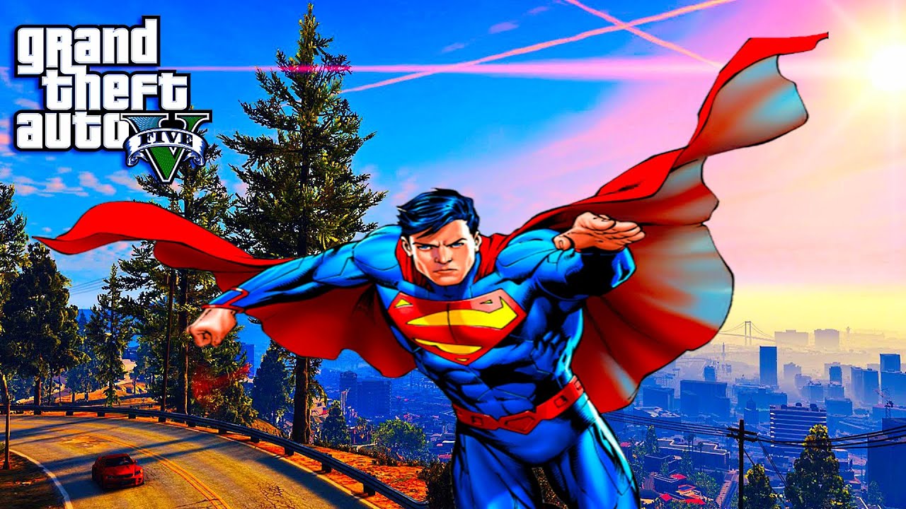 how to get the superman mod in gta 5