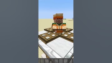 SUPER EASY VILLAGER BREEDER #minecraft #tutorial