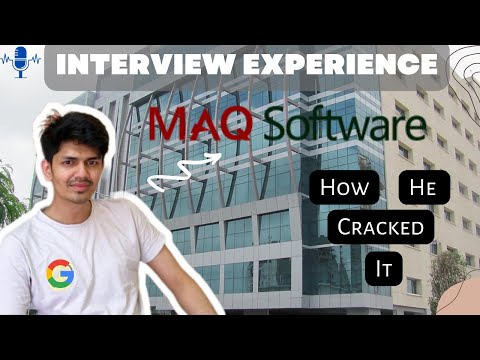 Placement Interview Experience in @MAQ Software at BIT Mesra , Ranchi | Must Watch  ✌??