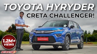 Toyota HyRyder - can it upset Creta?