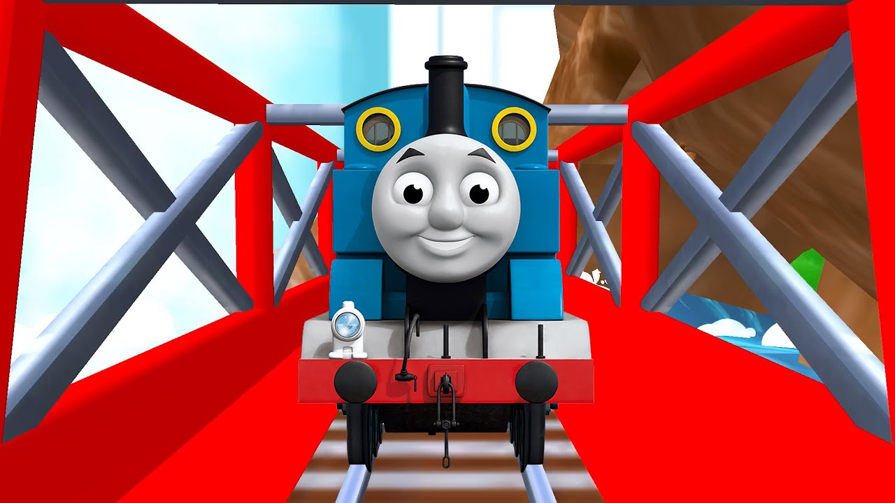Thomas and Friends: Magical Tracks - Big Thomas Fall Down - YouTube
