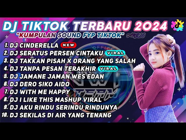 DJ TIKTOK VIRAL TERBARU 2024 - DJ CINDERELLA RADJA REMIX VIRAL TIK TIK TERBARU 2024 FULL ALBUM class=