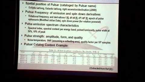 Gary V. Stevenson - X-Ray Pulsar Navigation for Missions to Mars (M2M) - 14th Mars Society Conv.